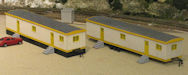 Download the .stl file and 3D Print your own Office Trailer HO scale model for your model train set.